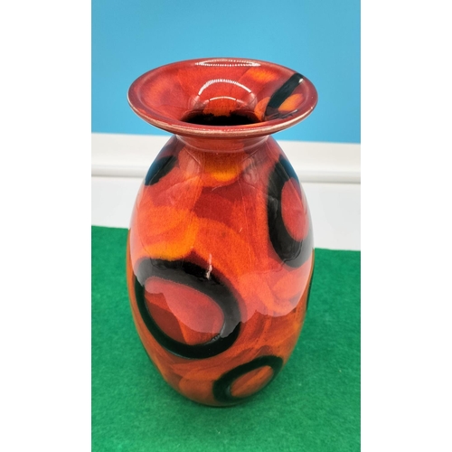 120 - Anita Harris Art Pottery 21cm Trial Vase. Signed.