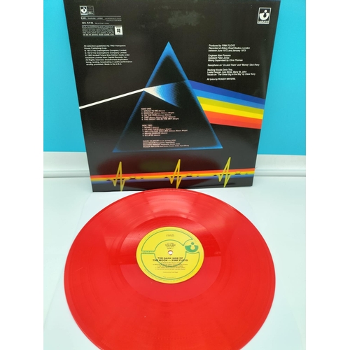 125A - Pink Floyd 'Dark Side of the Moon' Coloured Vinyl LP.