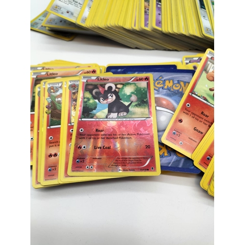 160A - Pokemon Trading Cards in 3 Tins plus Brand New Keyring.