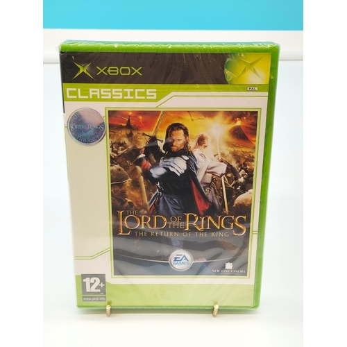 162 - Rare Factory Sealed 'The Lord of the Rings, The Return of the King Classics Original' XBox Game.