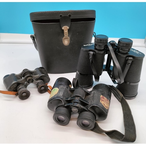 169 - 3 Pairs of Binoculars.