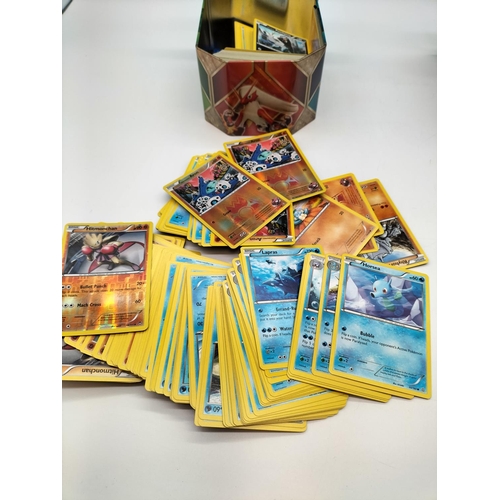 189 - Pokemon Trading Cards in 2 Tins.