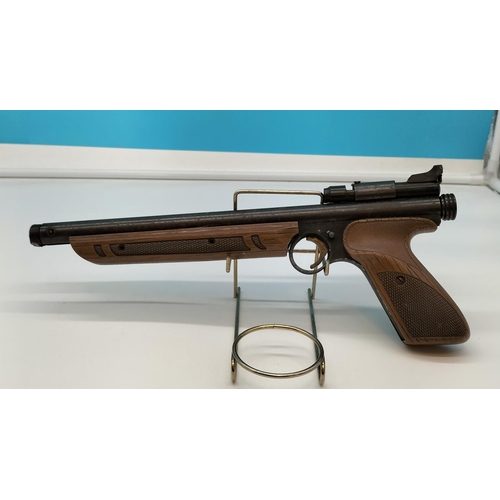 192 - American Classic Model 1377  .177 Cal Pellet Gun. Requires Barrel. For Spares or Repairs.