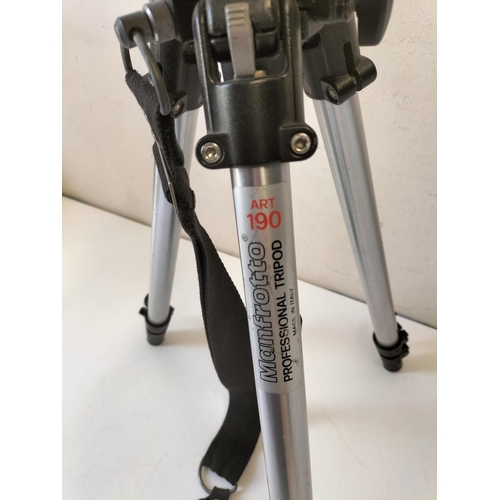 318 - Kowa TSN-1 Spotting Scope with Manfrotto Tripod. 43cm Long.