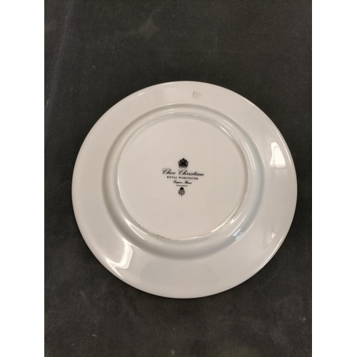 356 - Royal Worcester Clive Cristian Empire Flame Plate. 31.5cm.