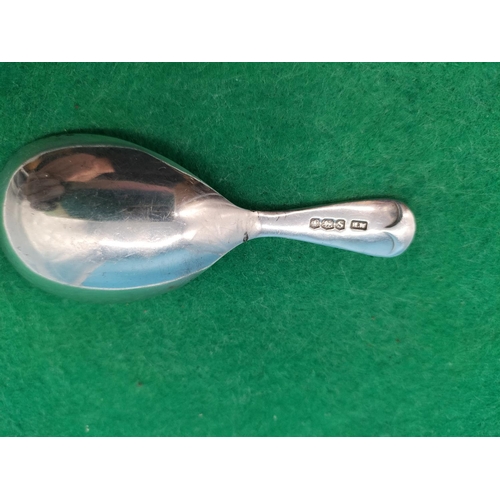 364 - 1935 Silver Hallmarked Tea Caddy Spoon by Lee Wigfull.