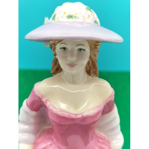 449 - Royal Doulton International Collectors Club 16cm Lady Figure 'Summer Breeze' HN4587.