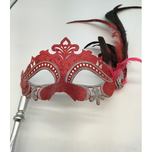 491 - Decorative Venetian Style Masks (4).