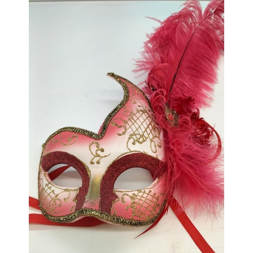 491 - Decorative Venetian Style Masks (4).