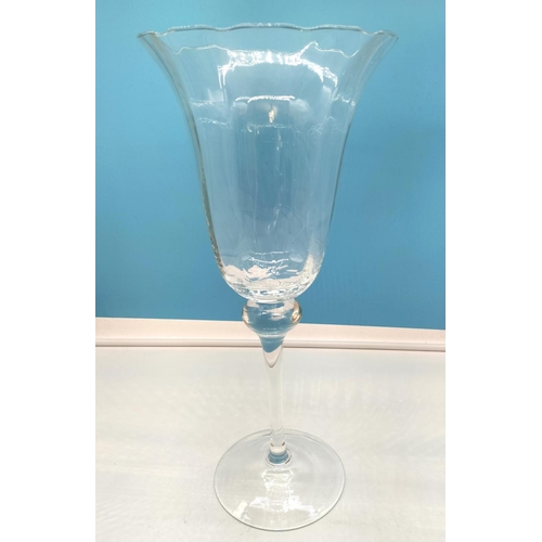 63 - Very Large 50cm Wine Glass. This Lot is Collection Only.