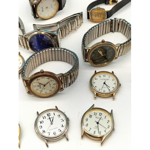 90A - Collection of Mixed Men's and Ladies Watches.