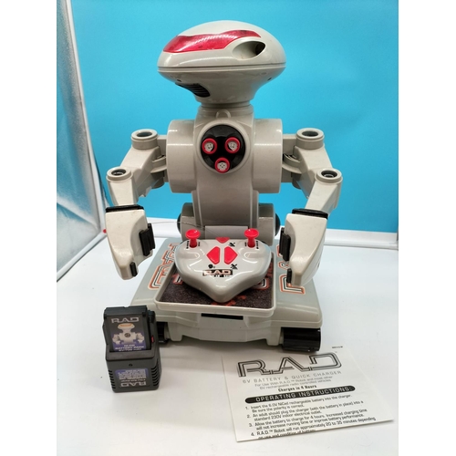 93 - Retro 90s RAD Remote Control Robot Toymax Bully in Original Box.