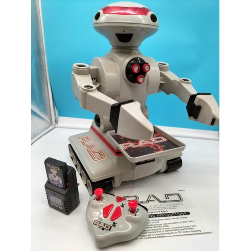 93 - Retro 90s RAD Remote Control Robot Toymax Bully in Original Box.