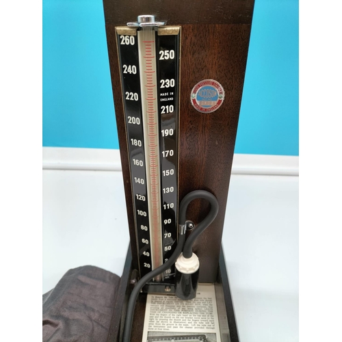 10 - Walnut Cased Sphygmomanometer in Original Box.