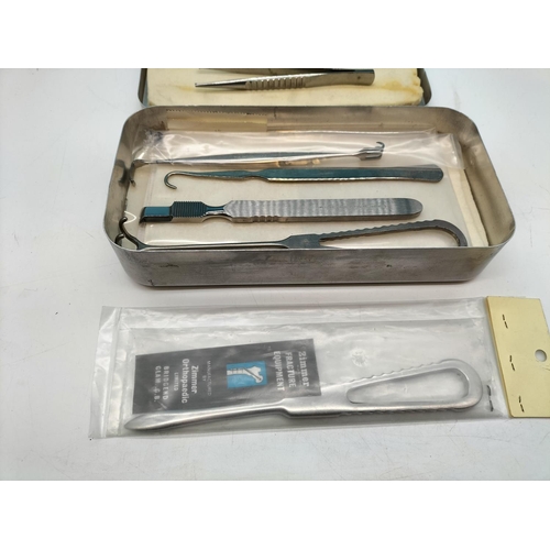 14 - Surgical Fracture Equipment in Aluminium Box.