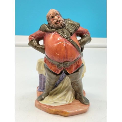 146 - Royal Doulton 18cm Figure of 'Falstaff'. First Quality.