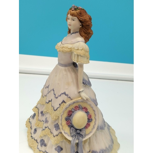 152 - Coalport 20cm Age of Elegance Figure 'Summer Parade'.