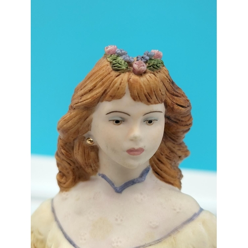 152 - Coalport 20cm Age of Elegance Figure 'Summer Parade'.