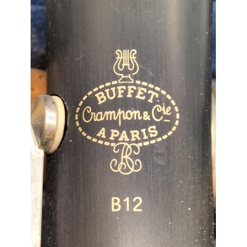 172 - Buffet Crampon B12 Clarinet in Case.