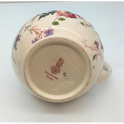 188 - Royal Doulton Large 16cm Water Jug plus Serving Bowl in the 'Sherborne' Pattern.