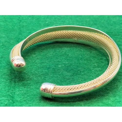 208 - 925 Silver Bangle 31 Grams.