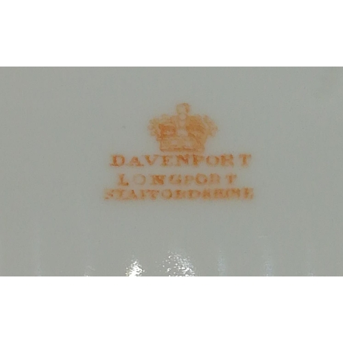 242 - Davenport China Oval Dish. Pattern No 4260. 32cm x 27cm.