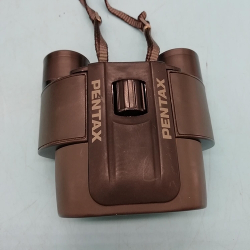 468 - Pair of Pentax 8x24 Binoculars with Case.