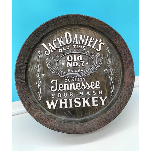 6 - Jack Daniels Resin/Plastic 35cm Wall Plaque.