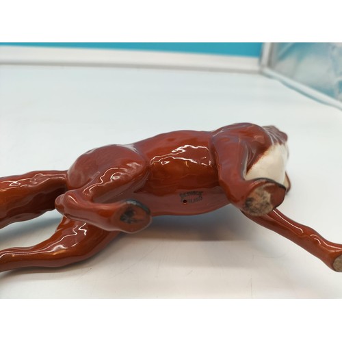 4 - Beswick Model of a Standing Fox. 13cm High, 24cm Long.