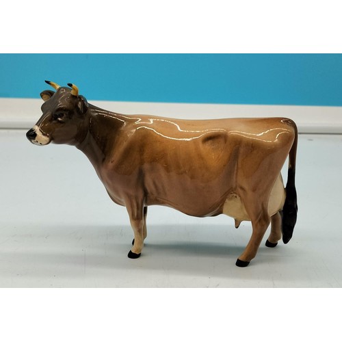 3 - Beswick Figure of 'Newton Tinkle' Cow 1345. 11cm high x 15cm.