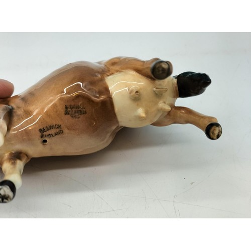 3 - Beswick Figure of 'Newton Tinkle' Cow 1345. 11cm high x 15cm.