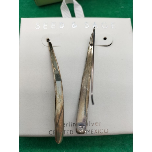 774 - 2 Pairs of 925 Silver Earrings