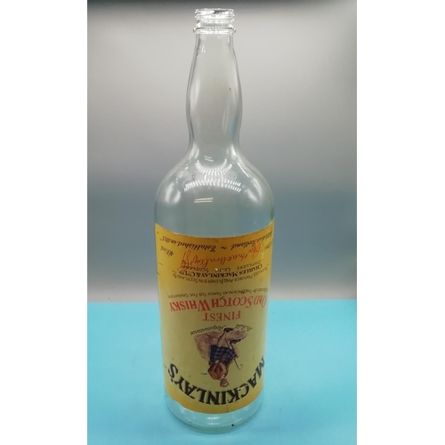 79 - McKinleys 4.5Ltr Whisky Bottle. 50cm High.