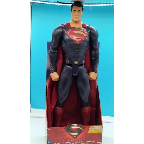 84 - Superman Man of Steel Giant Size 79cm Action Figure.