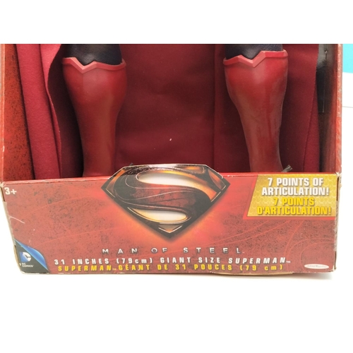 84 - Superman Man of Steel Giant Size 79cm Action Figure.