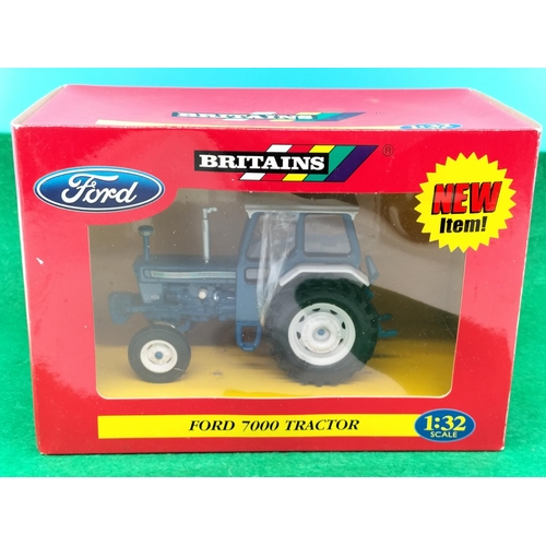 95 - New and Unopened Britains No 42197 Ford 7000 Tractor.