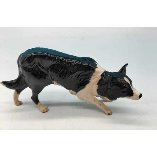 218 - Royal Doulton Figure of a Collie Dog 20cm x 10cm.