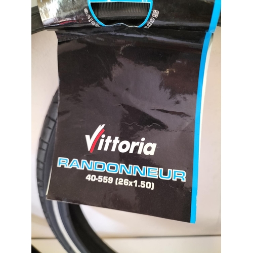 22 - Brand New Vittoria Randonneur 26x1:50 Bike Tyres.