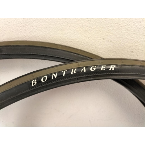 23 - Bontrager Race Lite 700x23 Hard Case Triple Puncture Protection Tyres.