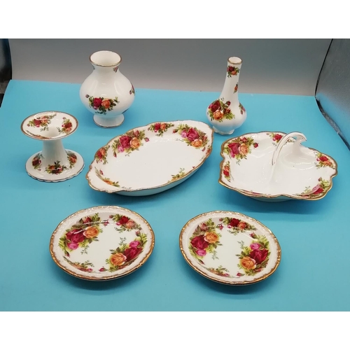 355 - Collection of Royal Albert 'Old Country Roses' Items.