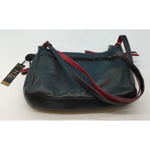 381 - Ladies Mia Leather Handbag. Excellent Condition.