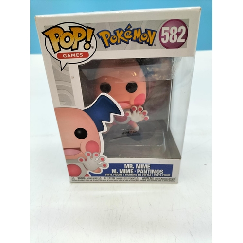 600 - Boxed Pop Vinyl Figure 'Pokemon Mr Mime' 582.