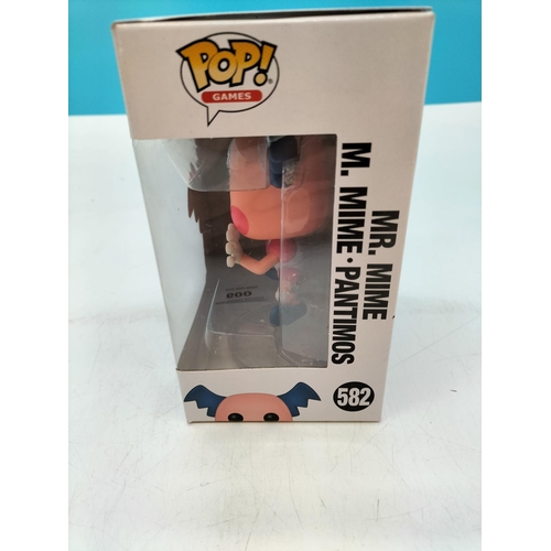 600 - Boxed Pop Vinyl Figure 'Pokemon Mr Mime' 582.