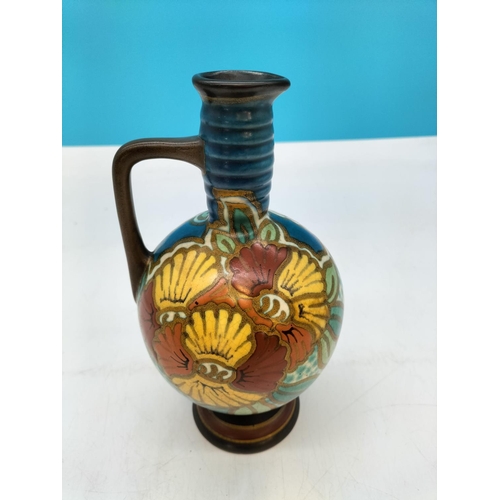 26 - c 1928 Gouda Pottery Zuid Holland 23cm Pitcher