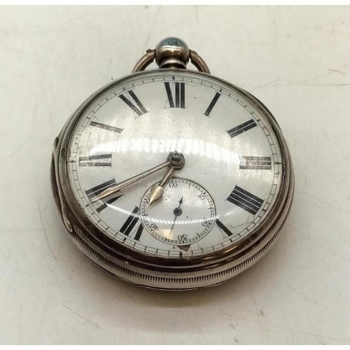 721 - Hallmarked Silver Pocket Watch. Requires Attention.