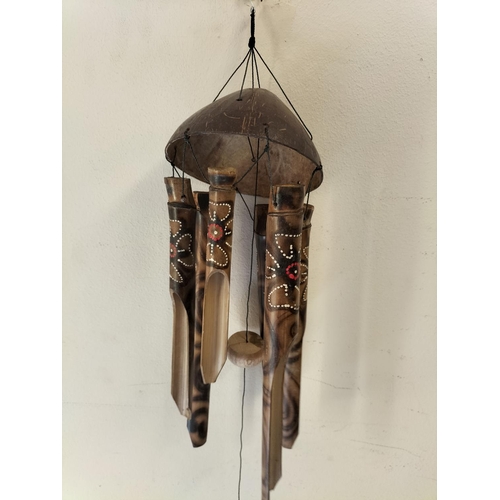 776 - Wooden and Coconut Wind Chimes (2)