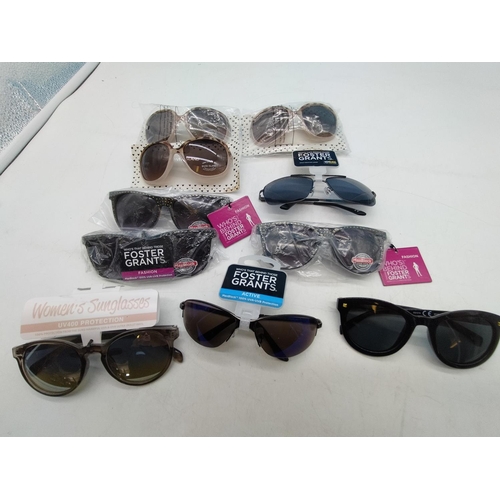 778 - 10 Pairs of Sunglasses to include Foster Grants and River Island.