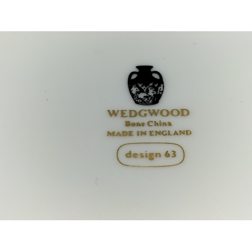 11 - Wedgwood China Design 63 Trinket Box with Lion Decoration. 3cm High, 13cm x 10cm.