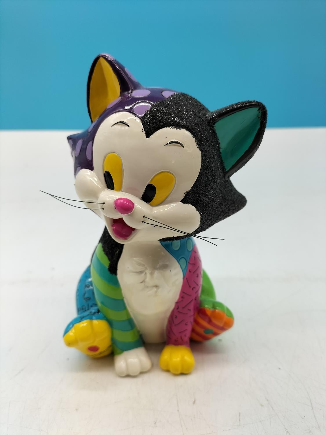 Disney Britto 19cm Cat Figure 'Figaro'.