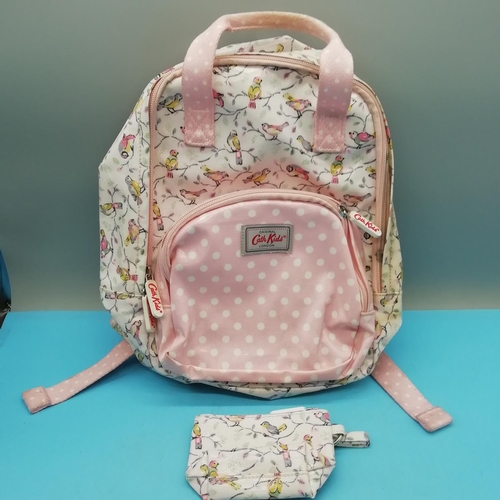 380 - Cath Kids 'Little Birds' Medium Backpack with Matching Purse.
